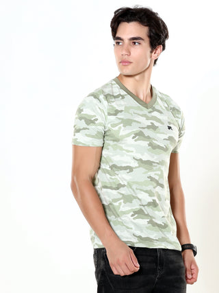 Blitz Camo Green Light Weight T-shirt