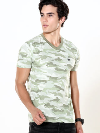 Blitz Camo Green Light Weight T-shirt