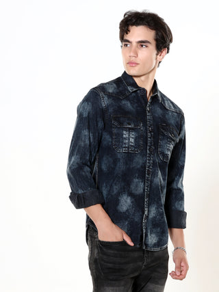 Storm Indigo Washed Denim Shirt