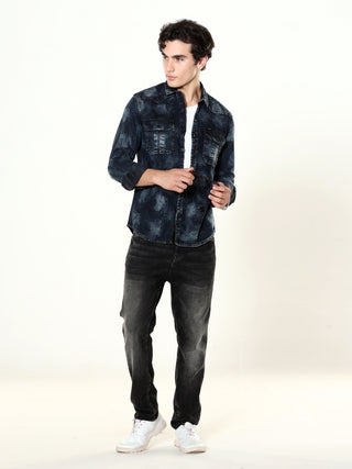 Storm Indigo Washed Denim Shirt