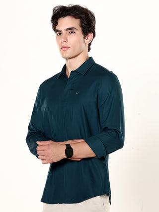 Blue Lagoon Seamless Solid Shirt