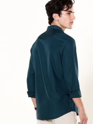 Blue Lagoon Seamless Solid Shirt