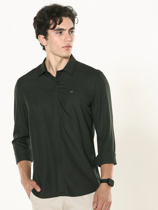 Black Forest Seamless Solid Shirt