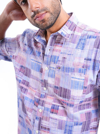 Amethyst Aura Lavender Iron - Free Shirt - model_poseposition_of_shirtporduct_type