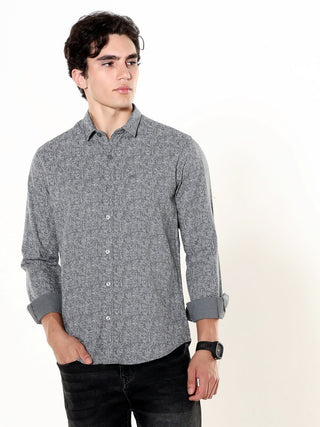 Ashen Aura Grey Printed Casual Shirt - model_poseposition_of_shirtporduct_type