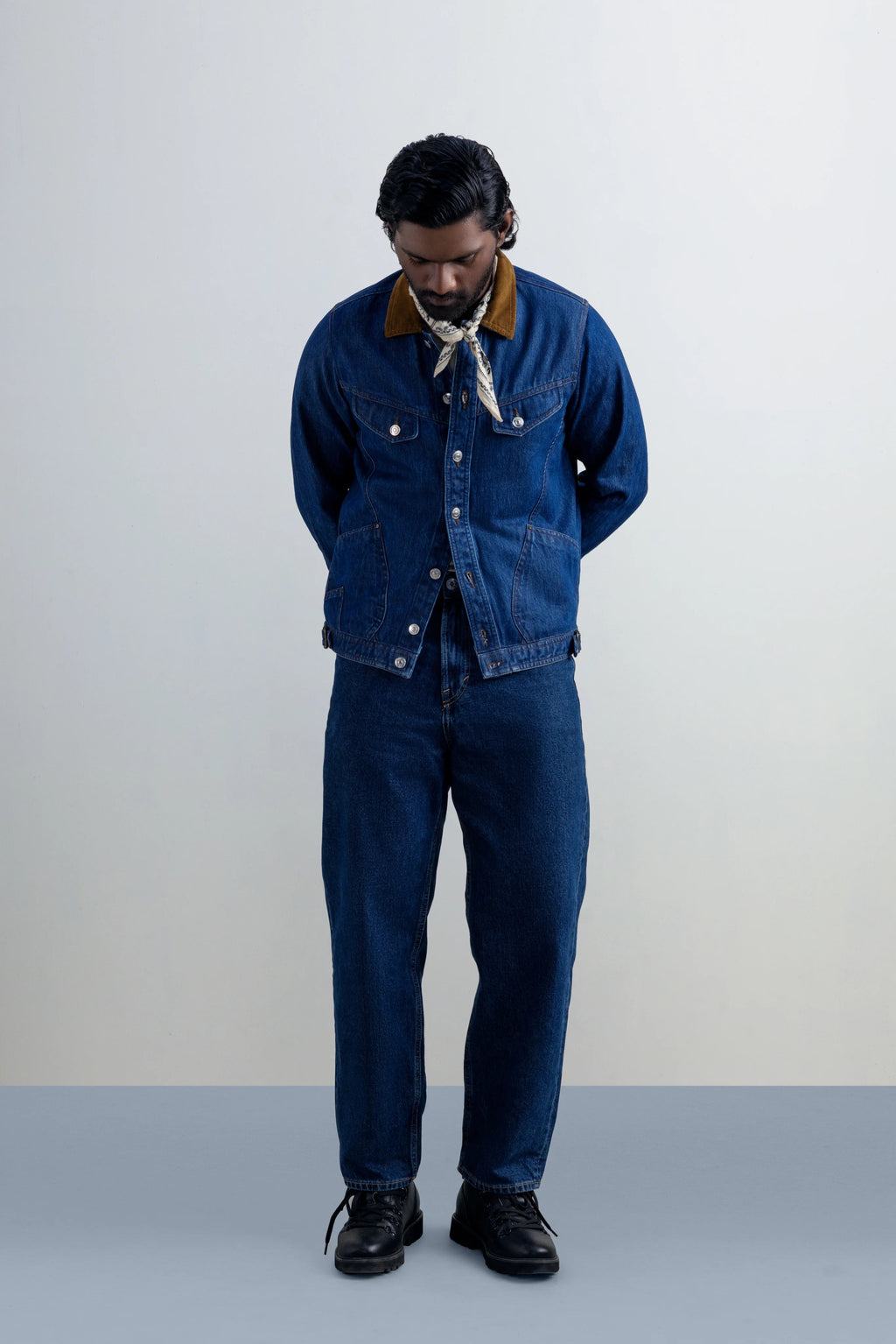 Blueward Belaine Denim - model_poseposition_of_shirtporduct_type