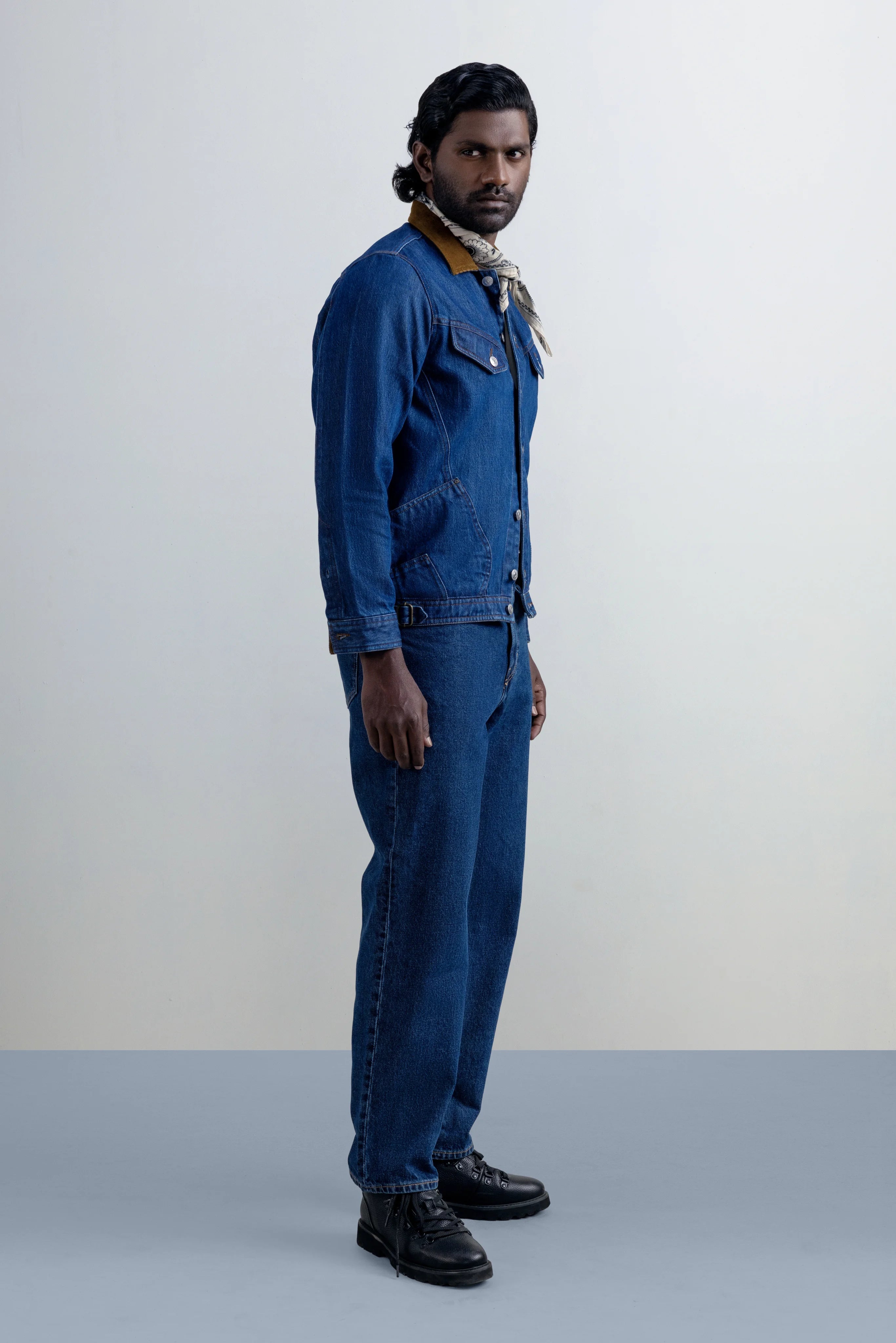 Blueward Belaine Denim - model_poseposition_of_shirtporduct_type