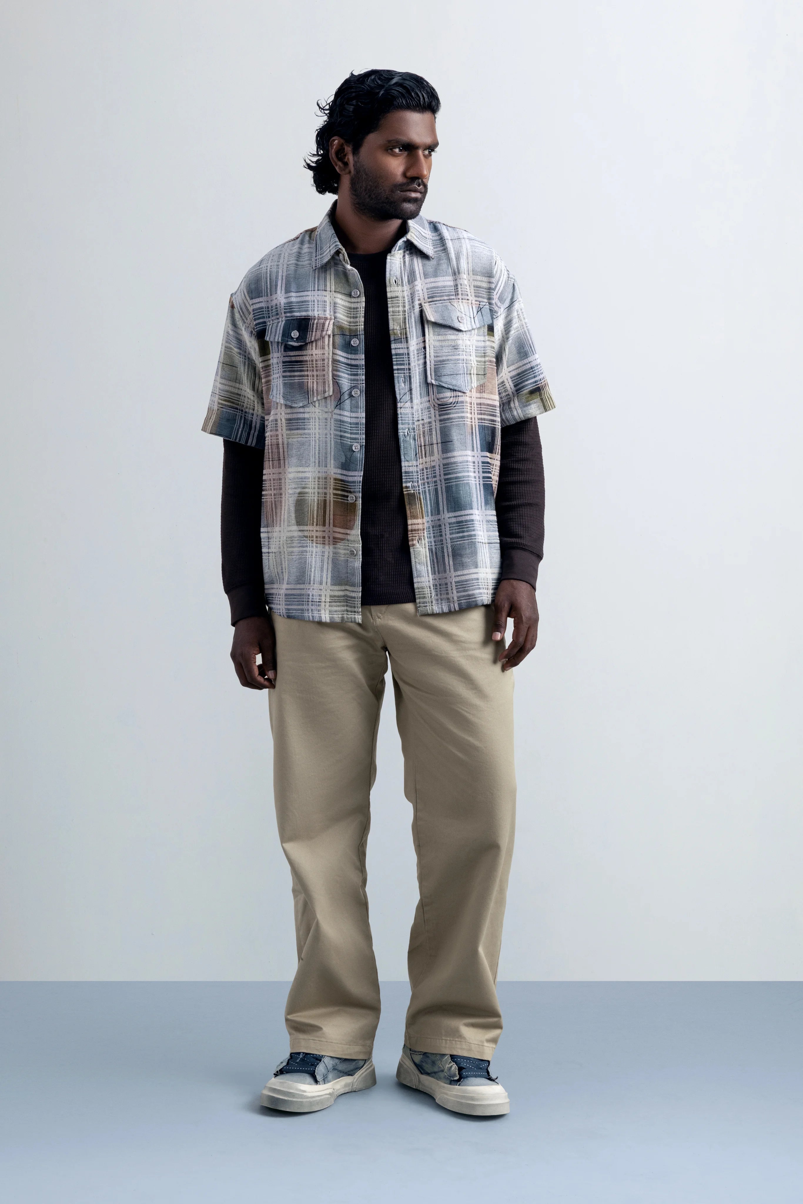 Bright Lime Oversized - model_poseposition_of_shirtporduct_type