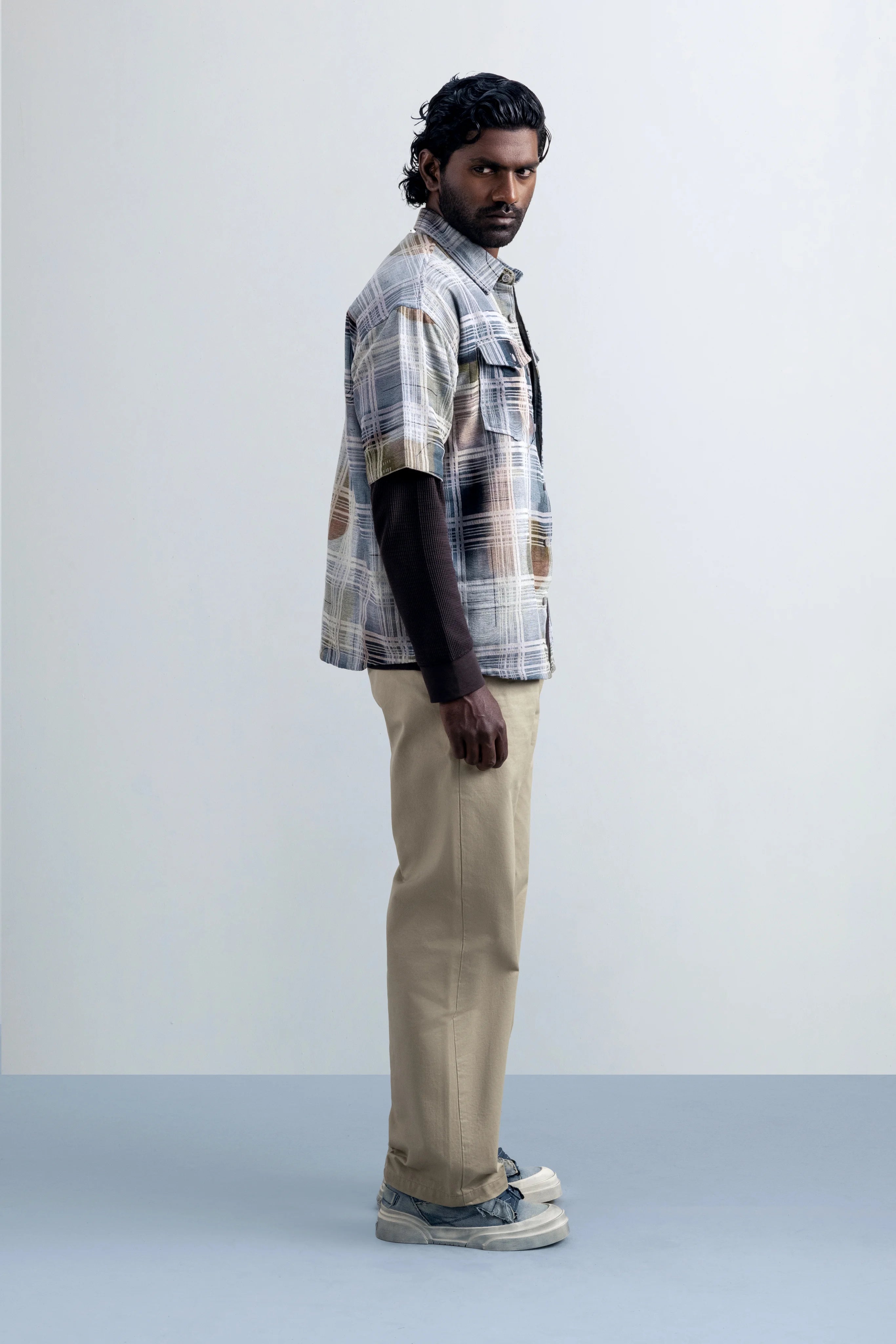 Bright Lime Oversized - model_poseposition_of_shirtporduct_type