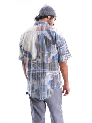 Burro Multi - colored Ribbed Casual - model_poseposition_of_shirtporduct_type