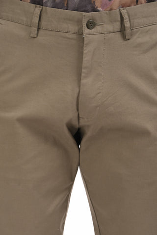Dark Grey Slim Fit Cotton Chinos - model_poseposition_of_shirtporduct_type