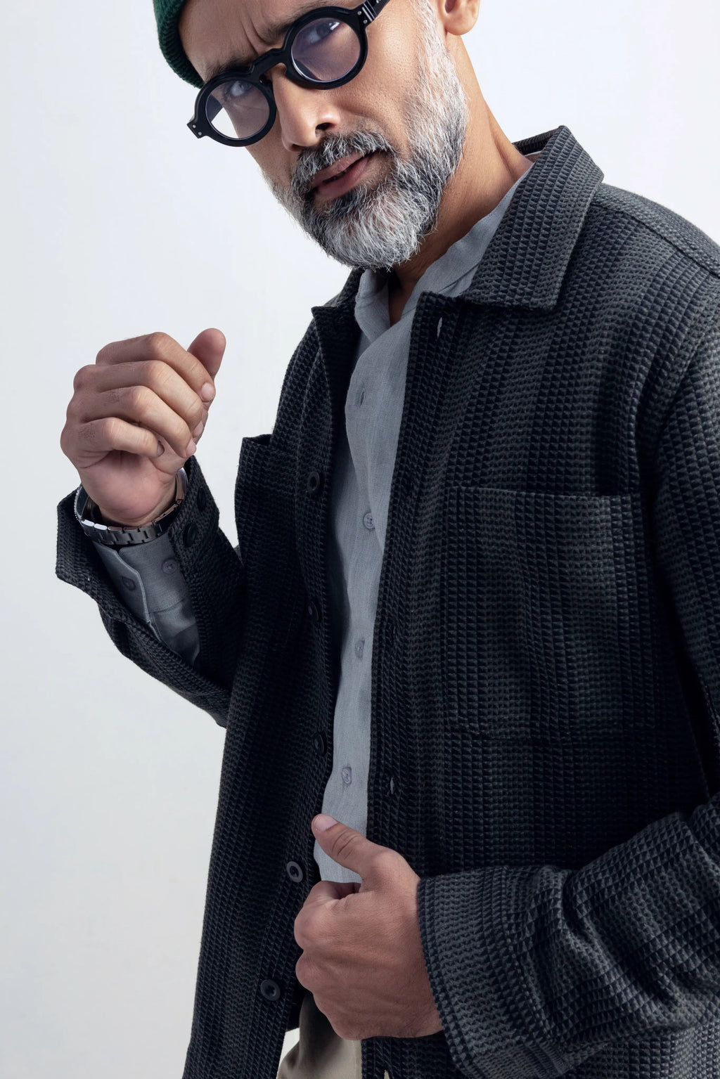 Deepline Espresso Brown - model_poseposition_of_shirtporduct_type