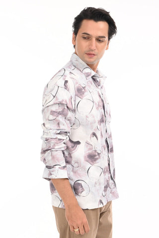 Dune Brown Drop Shoulder Casual Shirt - model_poseposition_of_shirtporduct_type