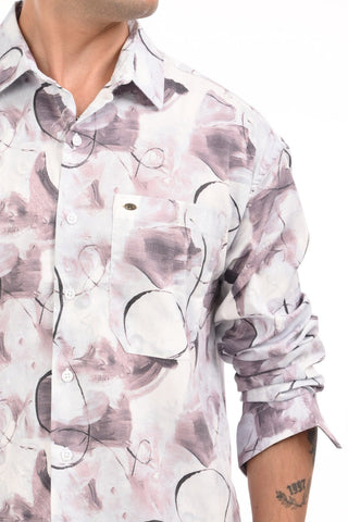 Dune Brown Drop Shoulder Casual Shirt - model_poseposition_of_shirtporduct_type