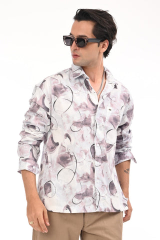 Dune Brown Drop Shoulder Casual Shirt - model_poseposition_of_shirtporduct_type