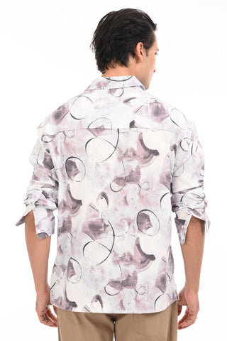 Dune Brown Drop Shoulder Casual Shirt - model_poseposition_of_shirtporduct_type