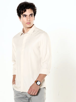 Off - white seamless solid shirt - model_poseposition_of_shirtporduct_type