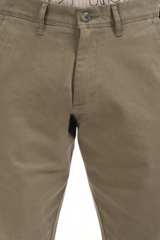 Olive Slim Fit Cotton Twill Chinos - model_poseposition_of_shirtporduct_type