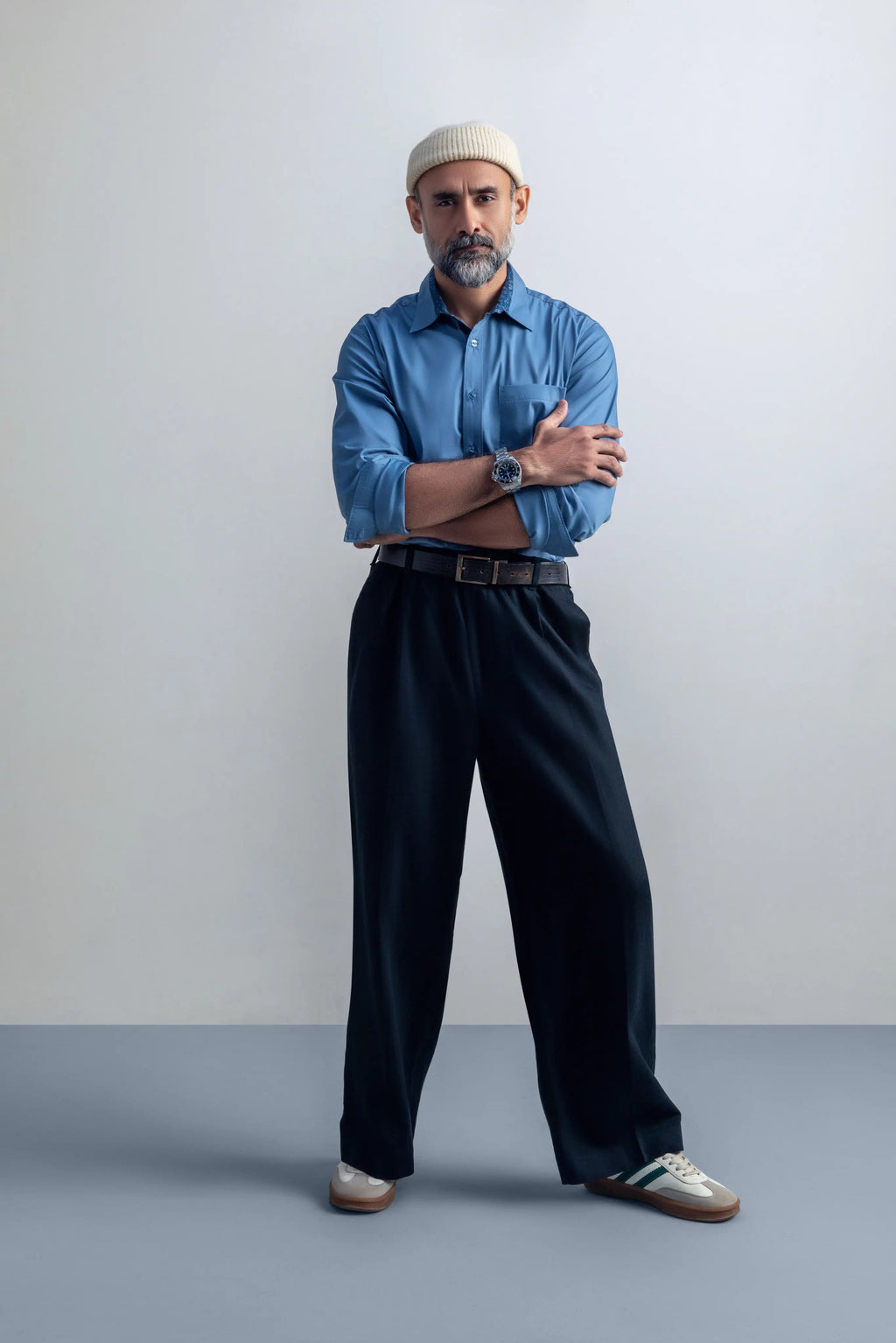 Stillwater Niagara Mist Shirt - model_poseposition_of_shirtporduct_type