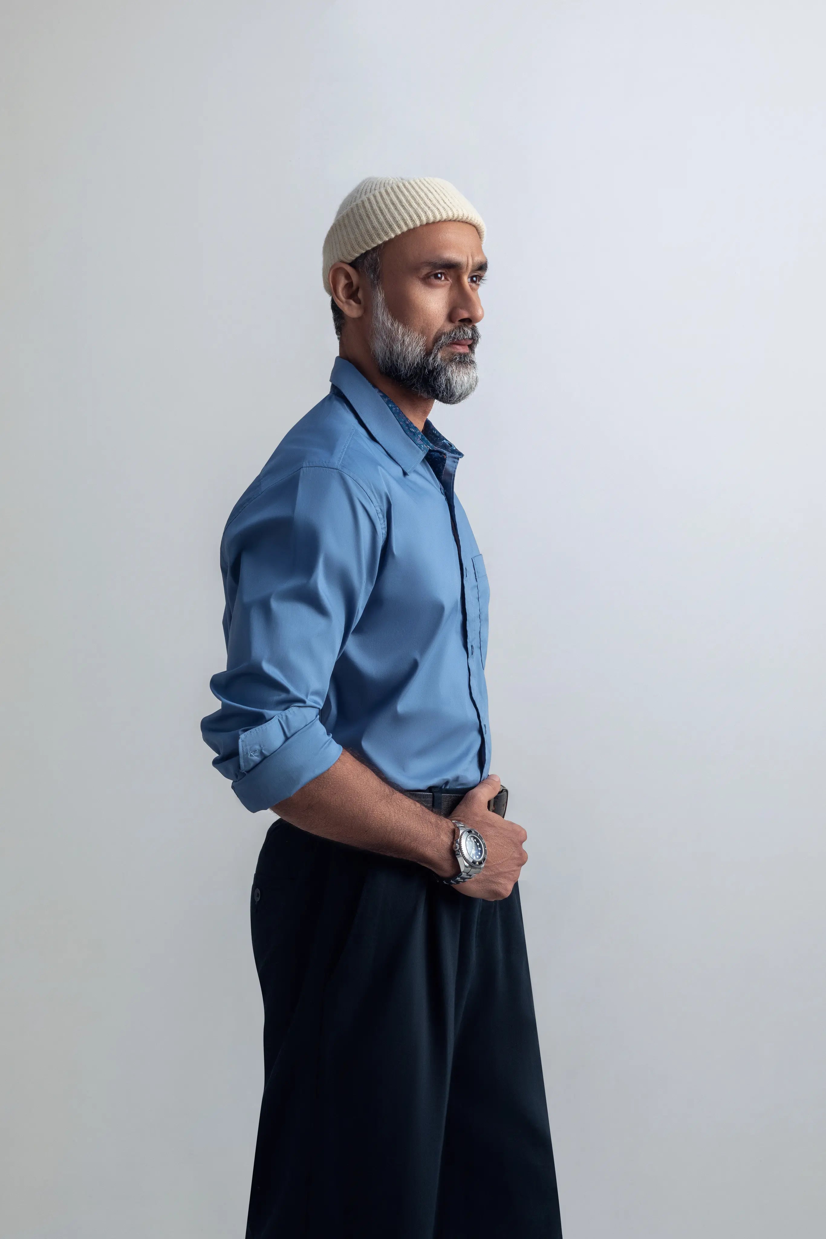 Stillwater Niagara Mist Shirt - model_poseposition_of_shirtporduct_type