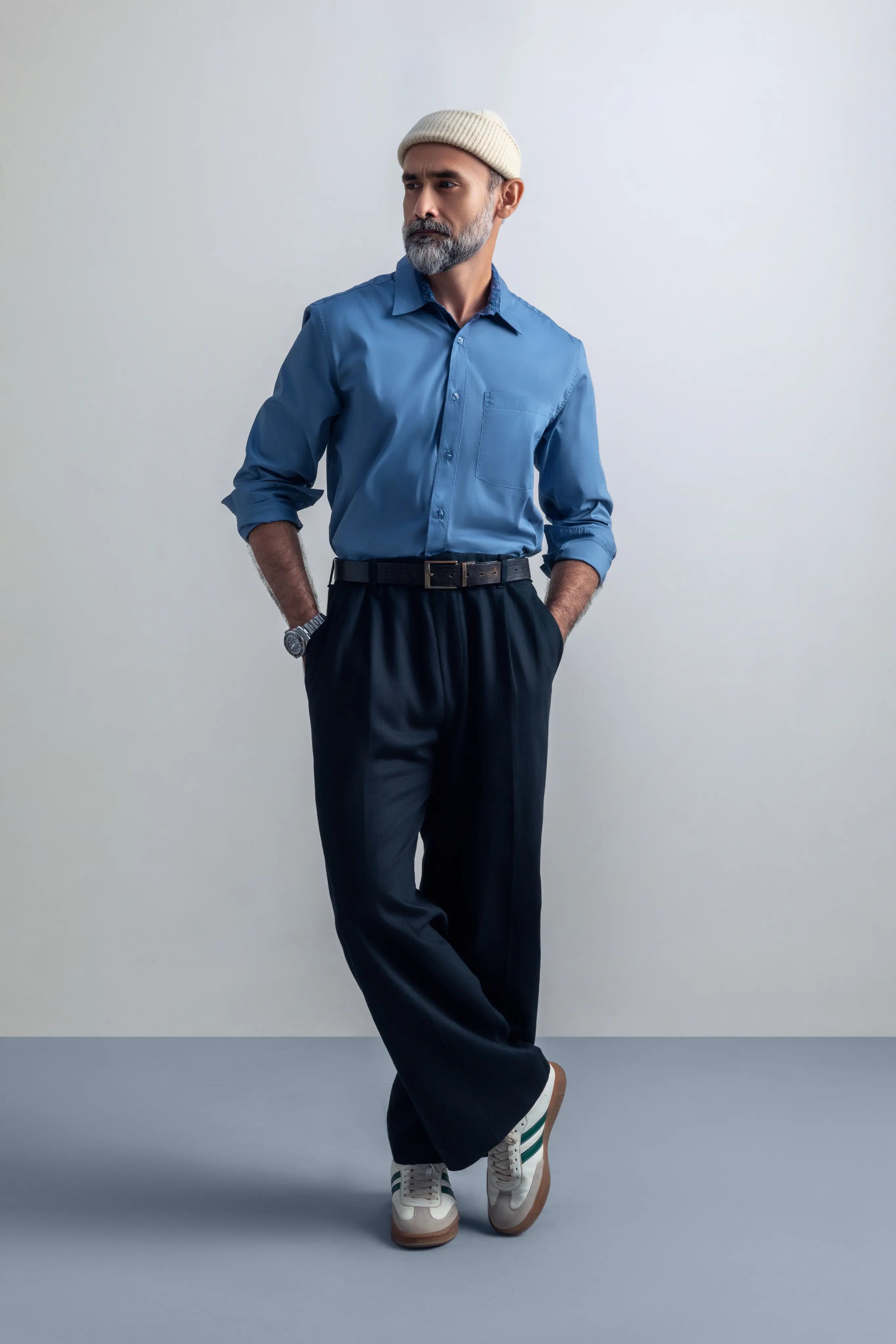 Stillwater Niagara Mist Shirt - model_poseposition_of_shirtporduct_type