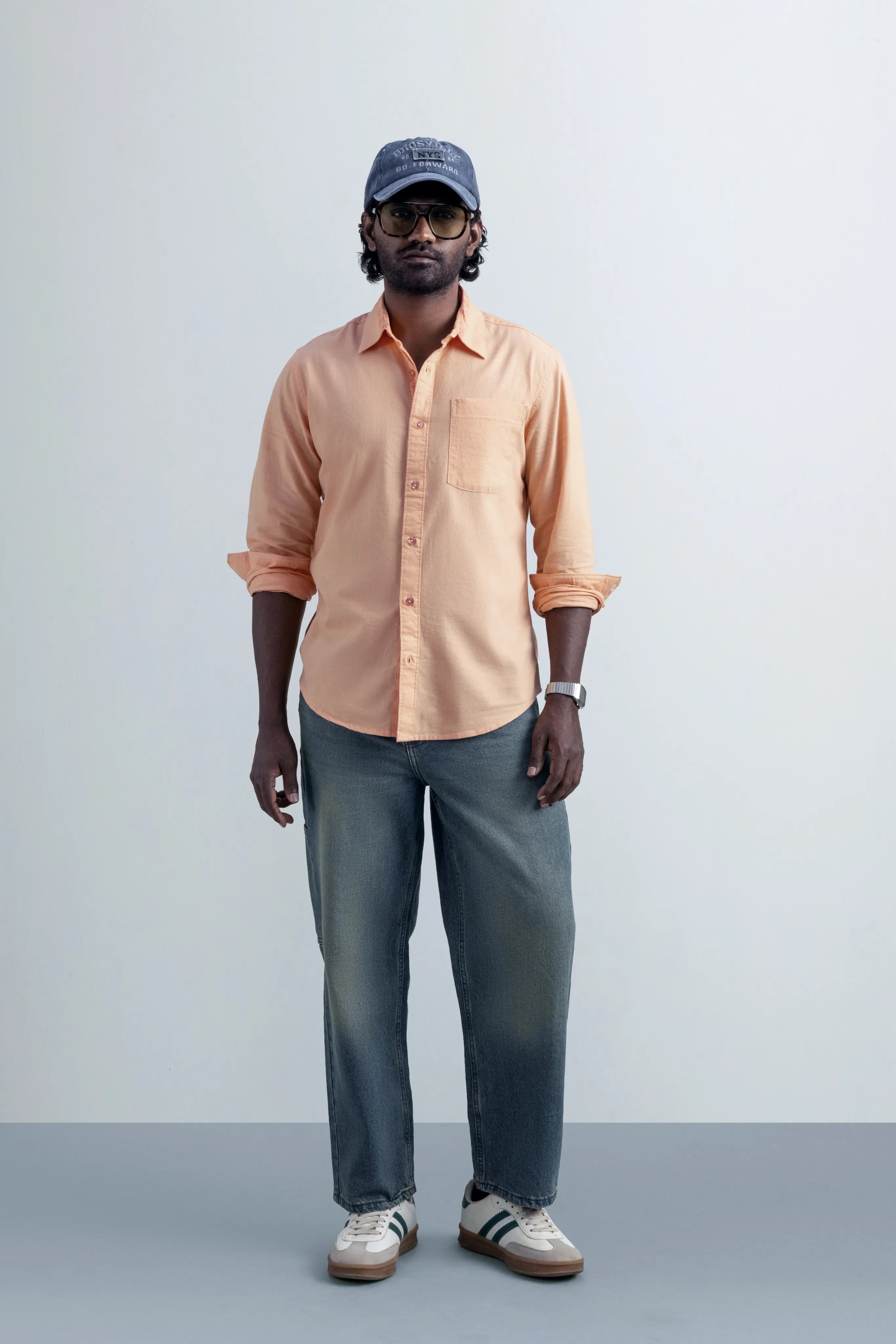 Stillwater Prairie Sunset Shirt - model_poseposition_of_shirtporduct_type