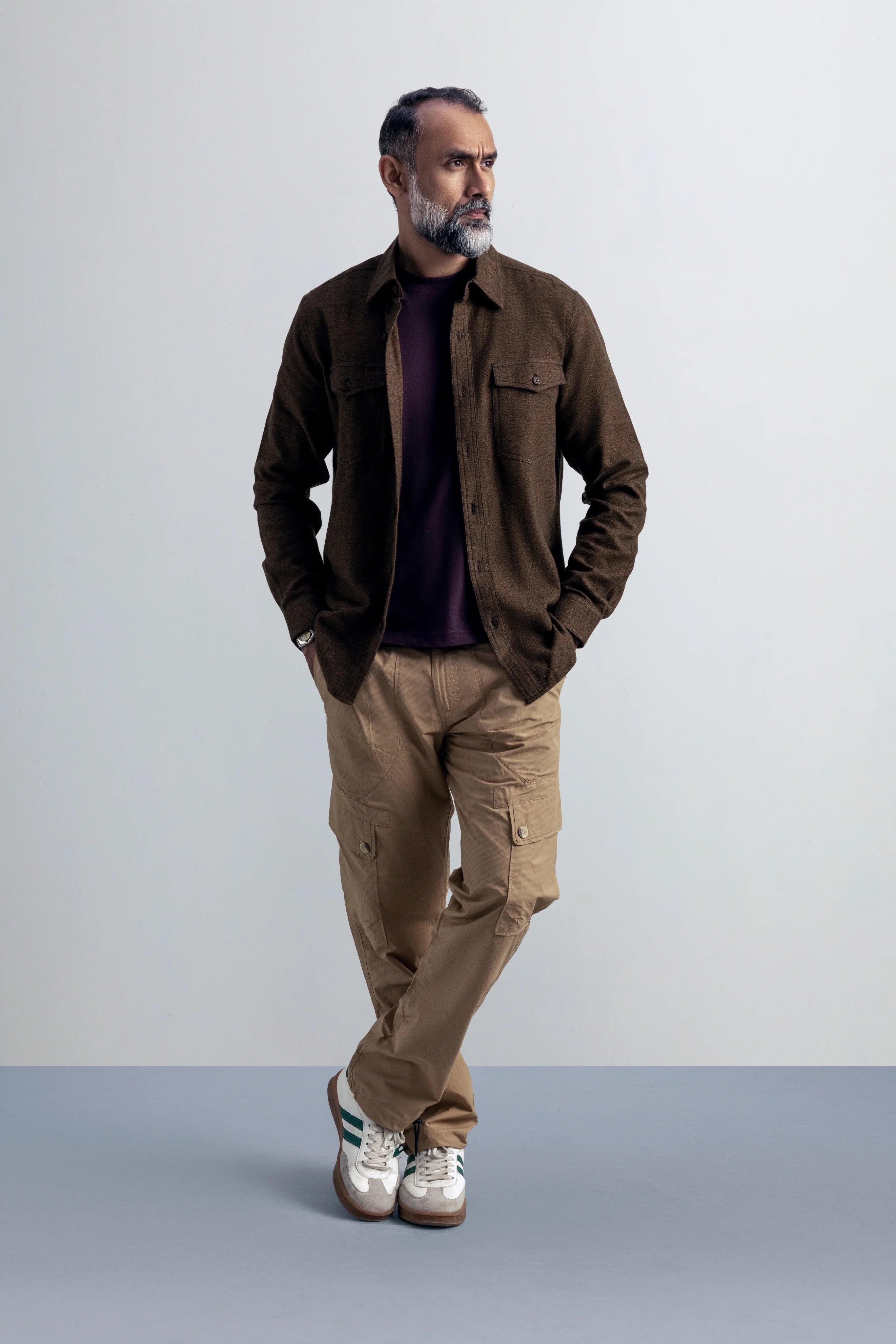 The Driftwood Shirt - model_poseposition_of_shirtporduct_type