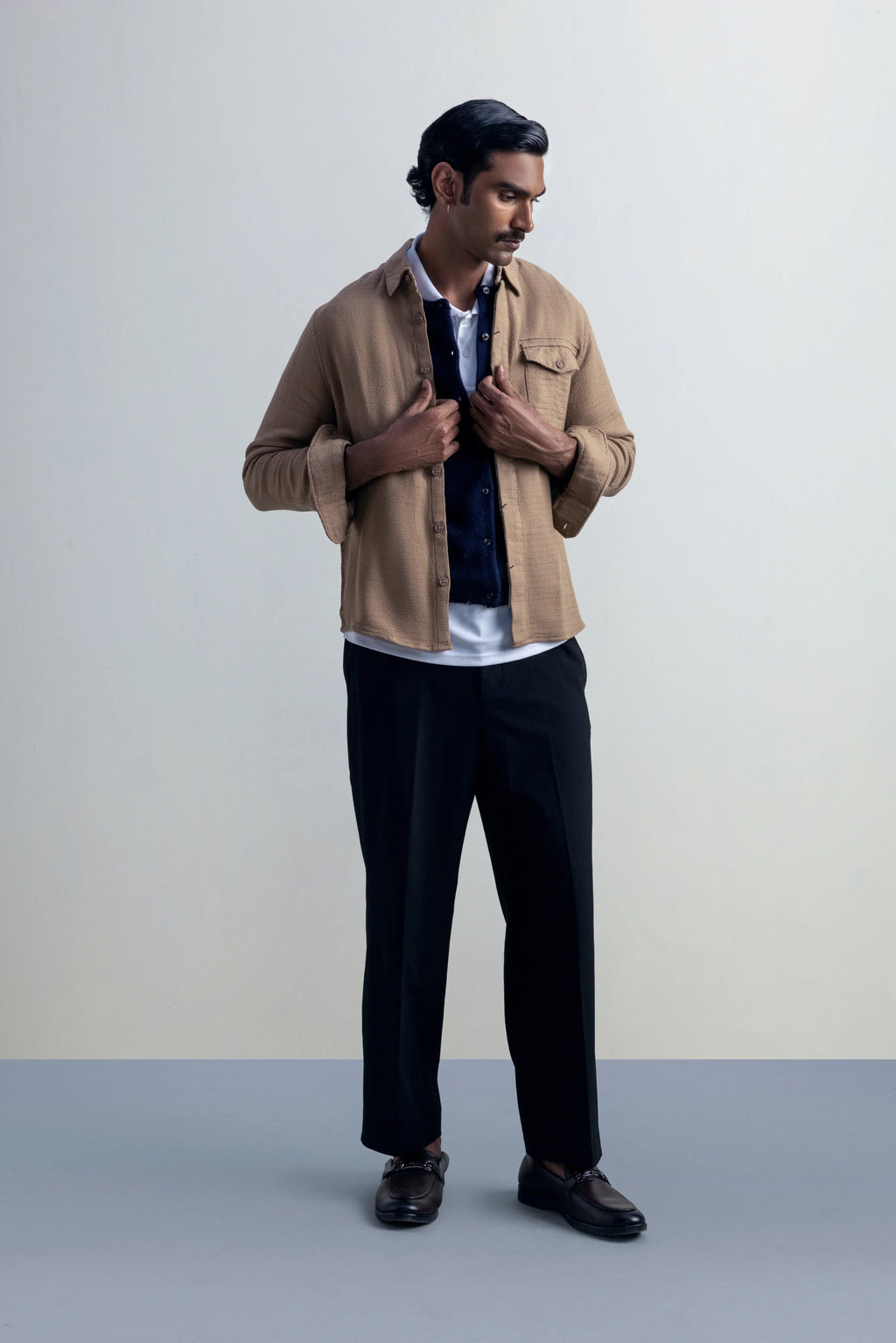 Underlight Tobacco Shirt - model_poseposition_of_shirtporduct_type