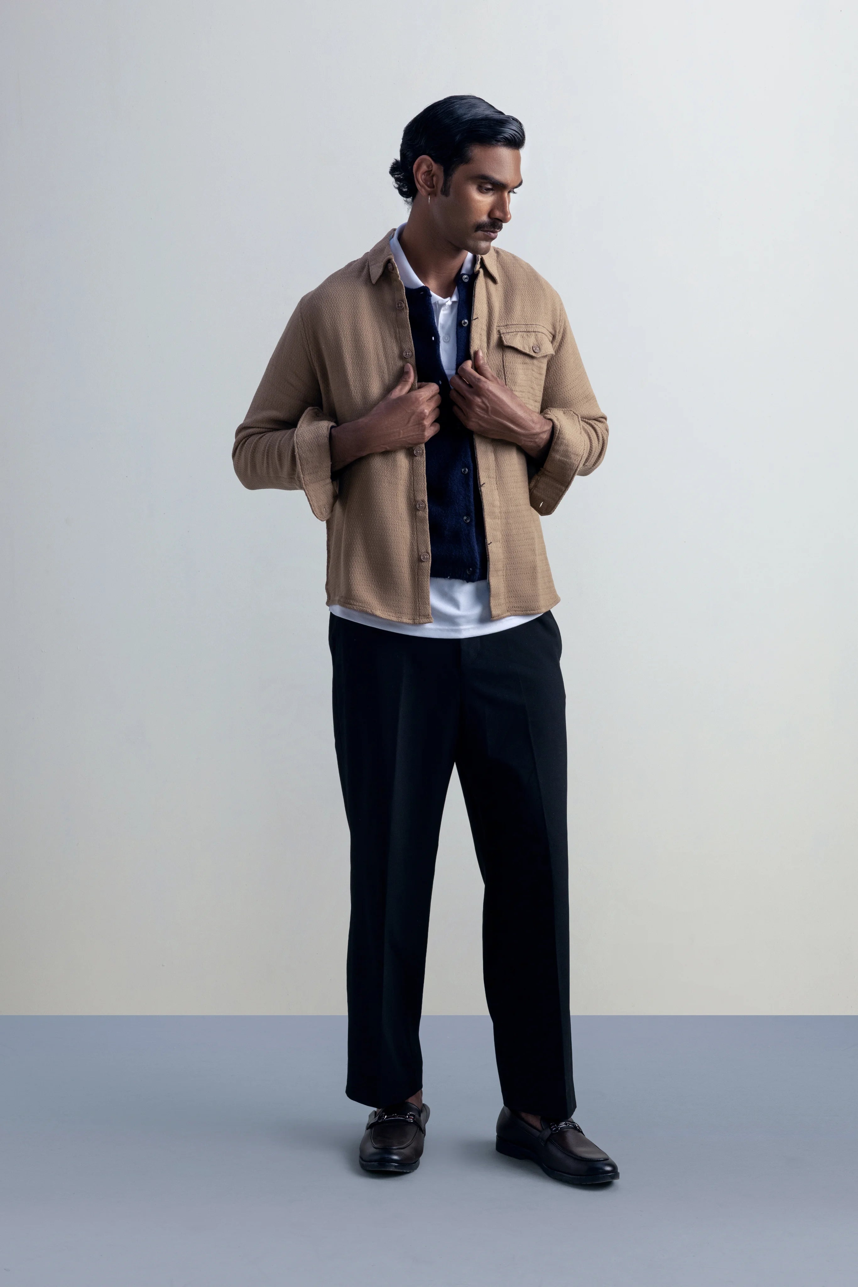 Underlight Tobacco Shirt - model_poseposition_of_shirtporduct_type