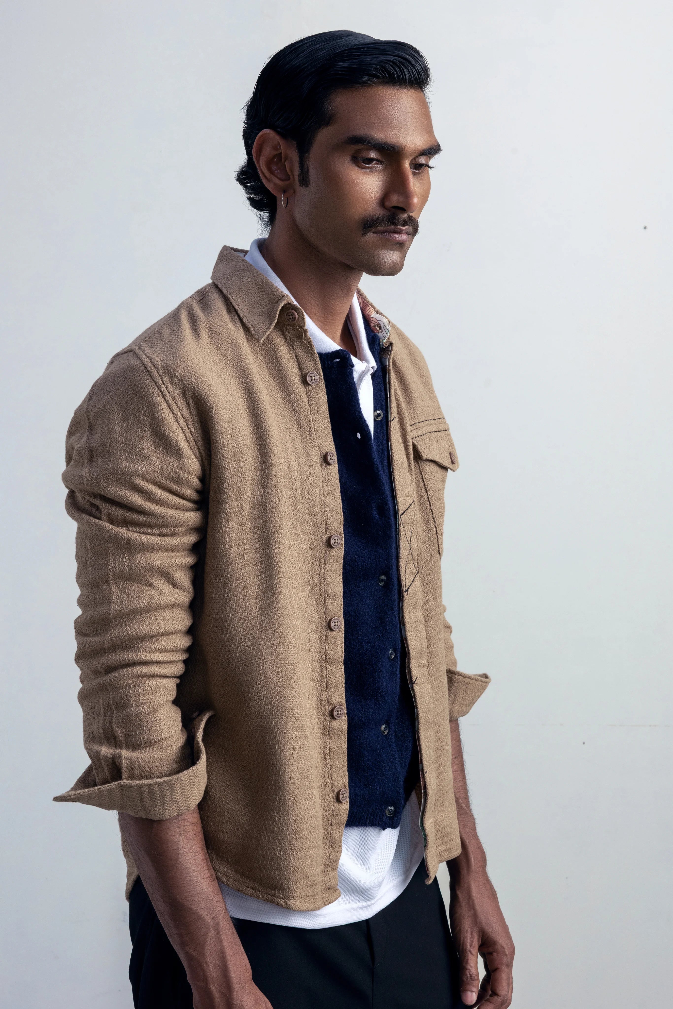 Underlight Tobacco Shirt - model_poseposition_of_shirtporduct_type