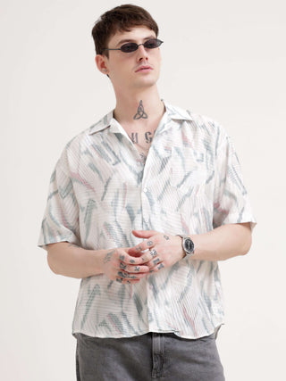 Unique vision blue crochet oversized shirt - model_poseposition_of_shirtporduct_type