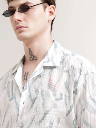 Unique vision blue crochet oversized shirt - model_poseposition_of_shirtporduct_type