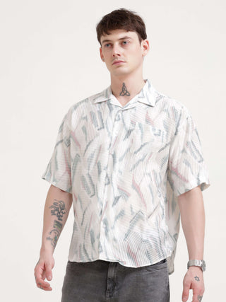 Unique vision blue crochet oversized shirt - model_poseposition_of_shirtporduct_type