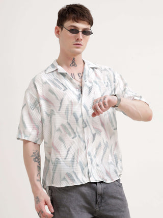 Unique vision blue crochet oversized shirt - model_poseposition_of_shirtporduct_type