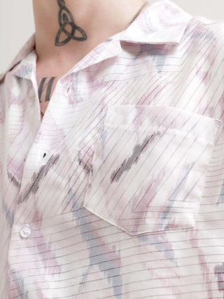 Unique vision pink crochet oversized shirt - model_poseposition_of_shirtporduct_type