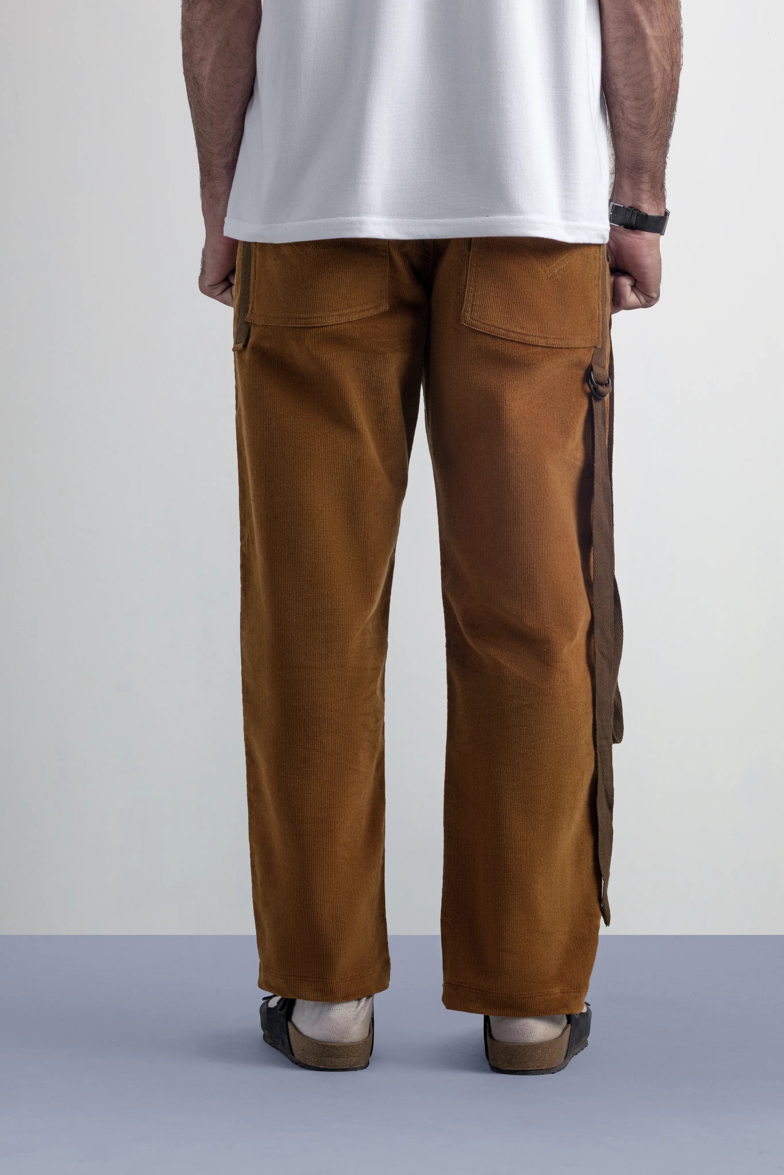 Waymark Bistre Corduroy Trousers - model_poseposition_of_shirtporduct_type