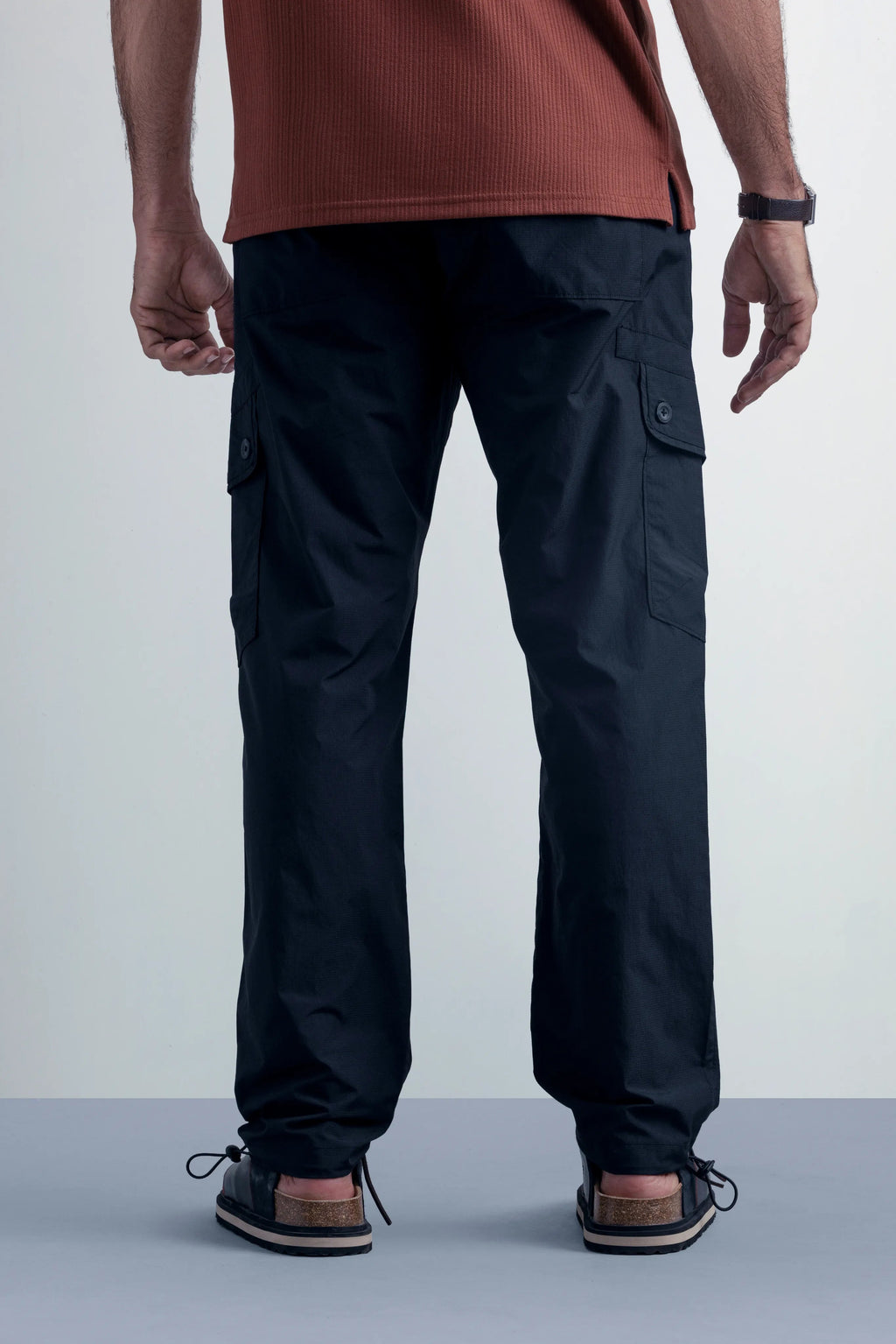 Waymark Black Trousers - model_poseposition_of_shirtporduct_type