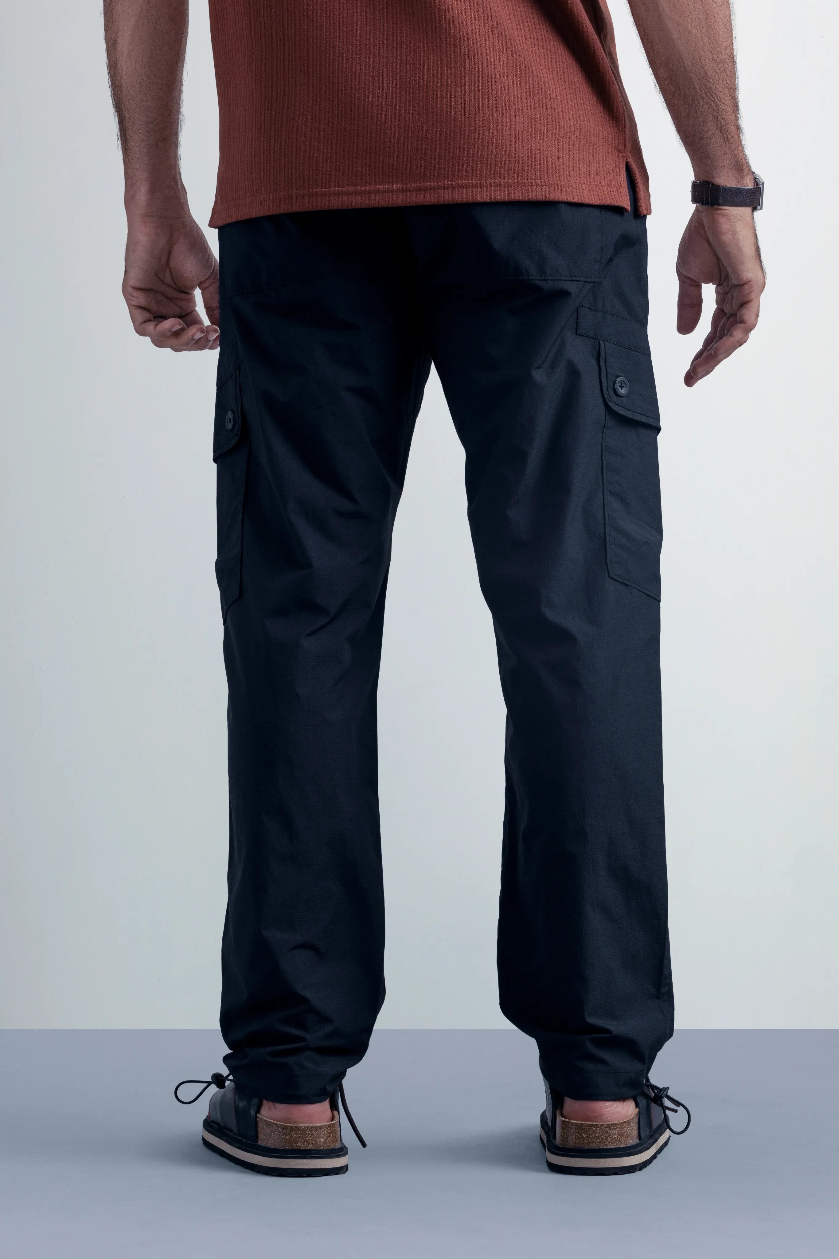 Waymark Black Trousers - model_poseposition_of_shirtporduct_type