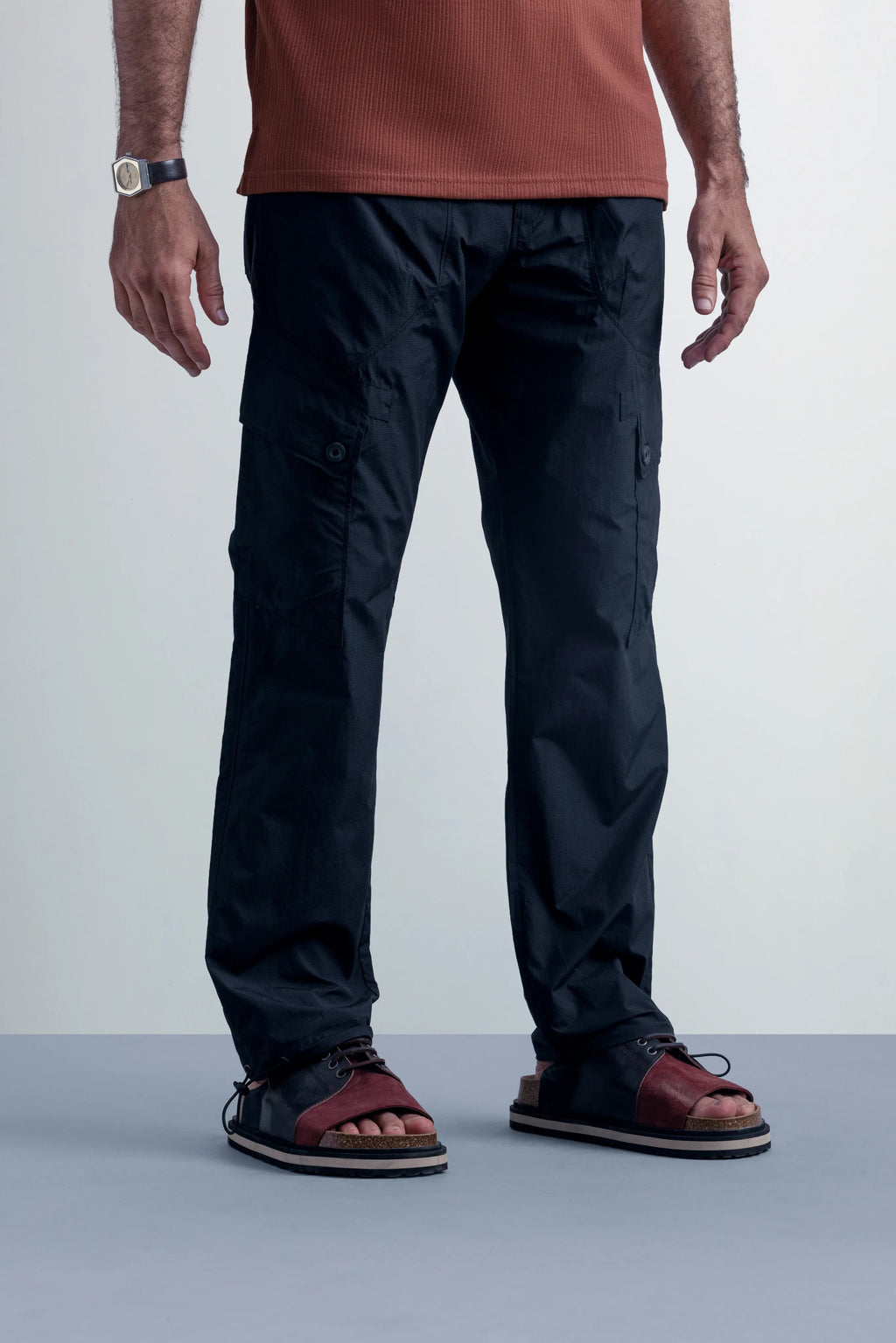 Waymark Black Trousers - model_poseposition_of_shirtporduct_type