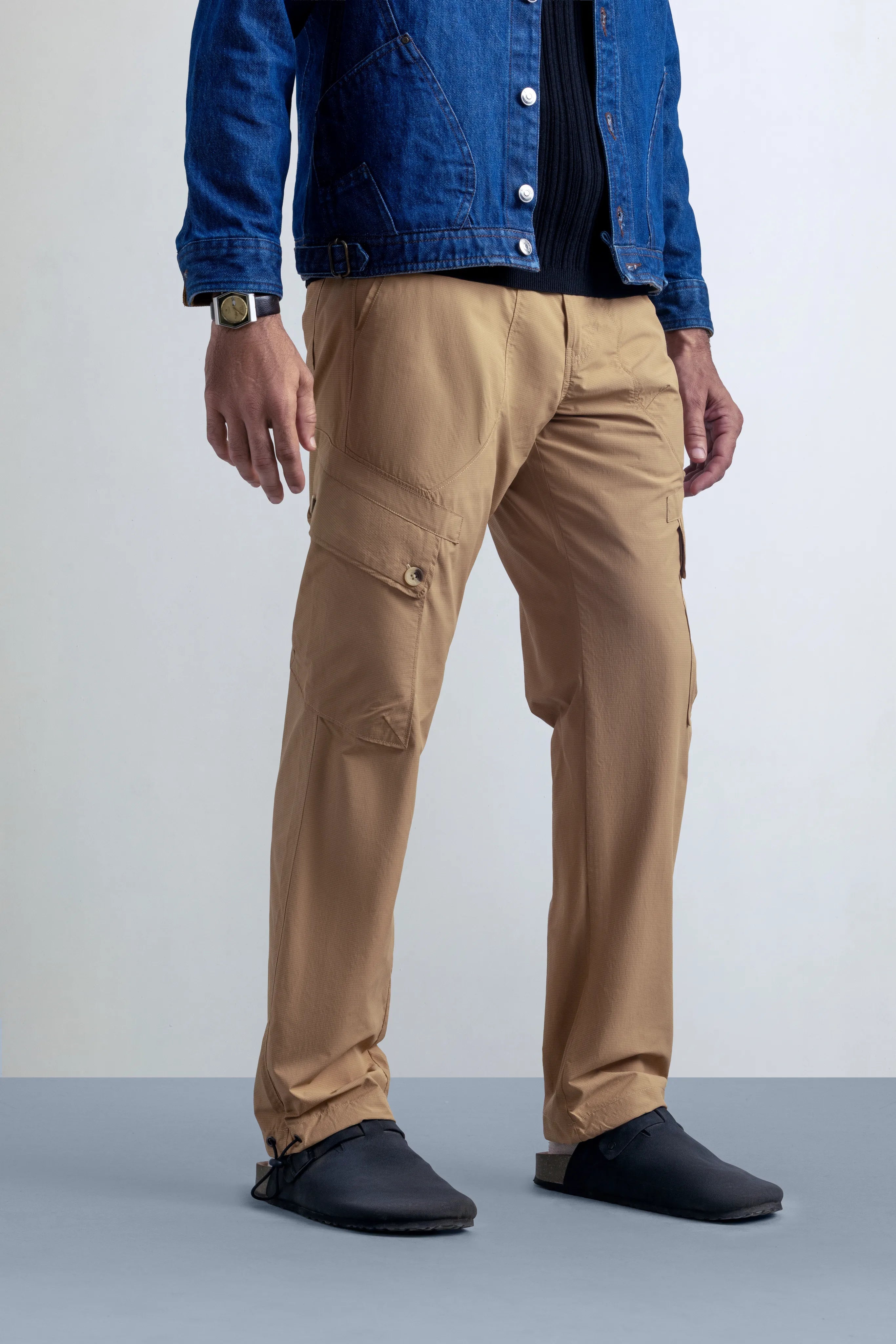 Waymark Irish Cream Trousers - model_poseposition_of_shirtporduct_type