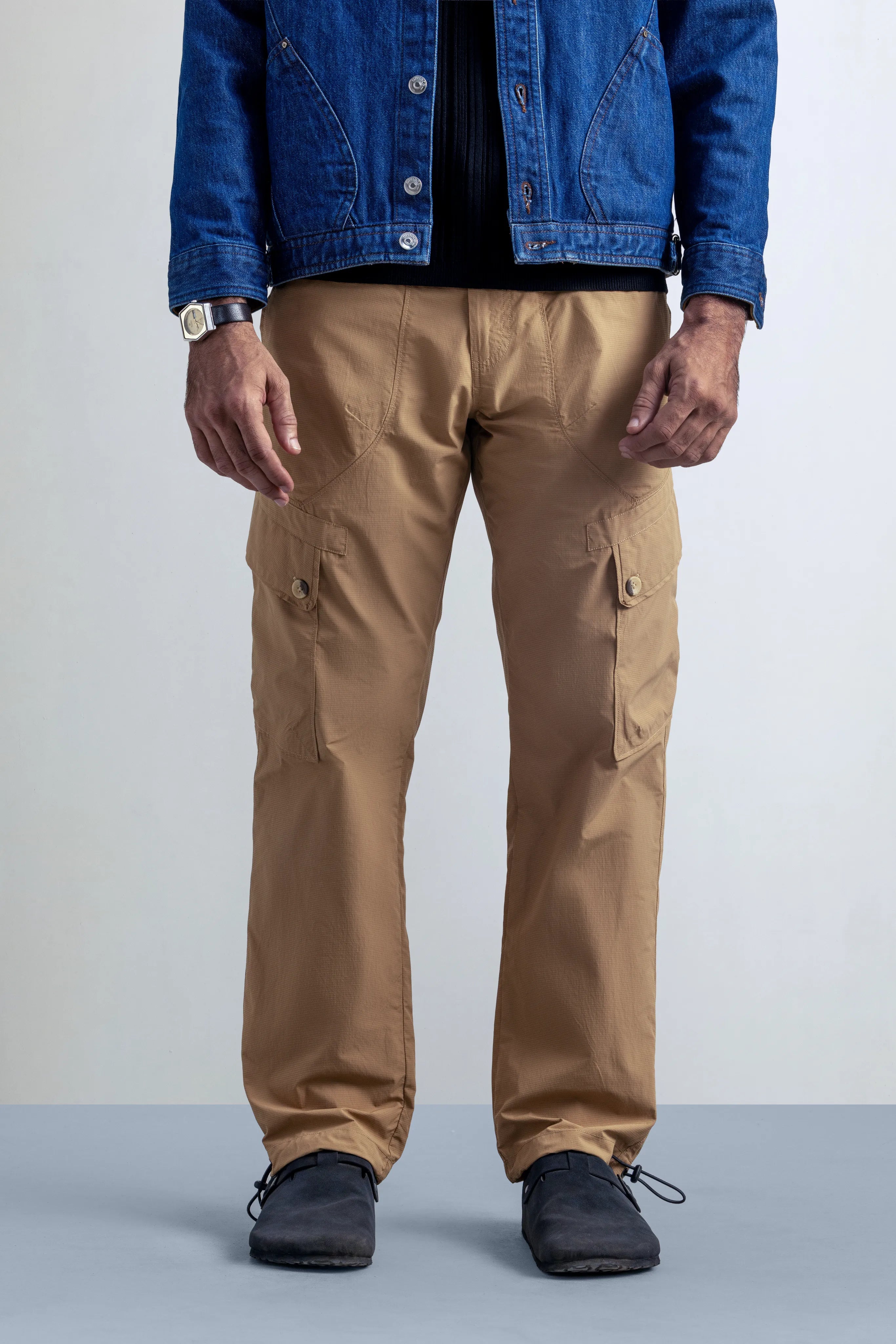 Waymark Irish Cream Trousers - model_poseposition_of_shirtporduct_type