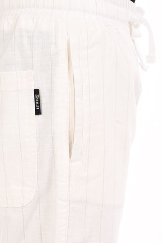 White Linen Blend Straight Fit Striped Trouser - model_poseposition_of_shirtporduct_type