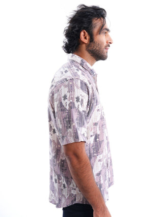 Zephyr Multi - colored Ribbed Casual - model_poseposition_of_shirtporduct_type