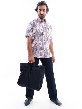 Zephyr Multi - colored Ribbed Casual - model_poseposition_of_shirtporduct_type