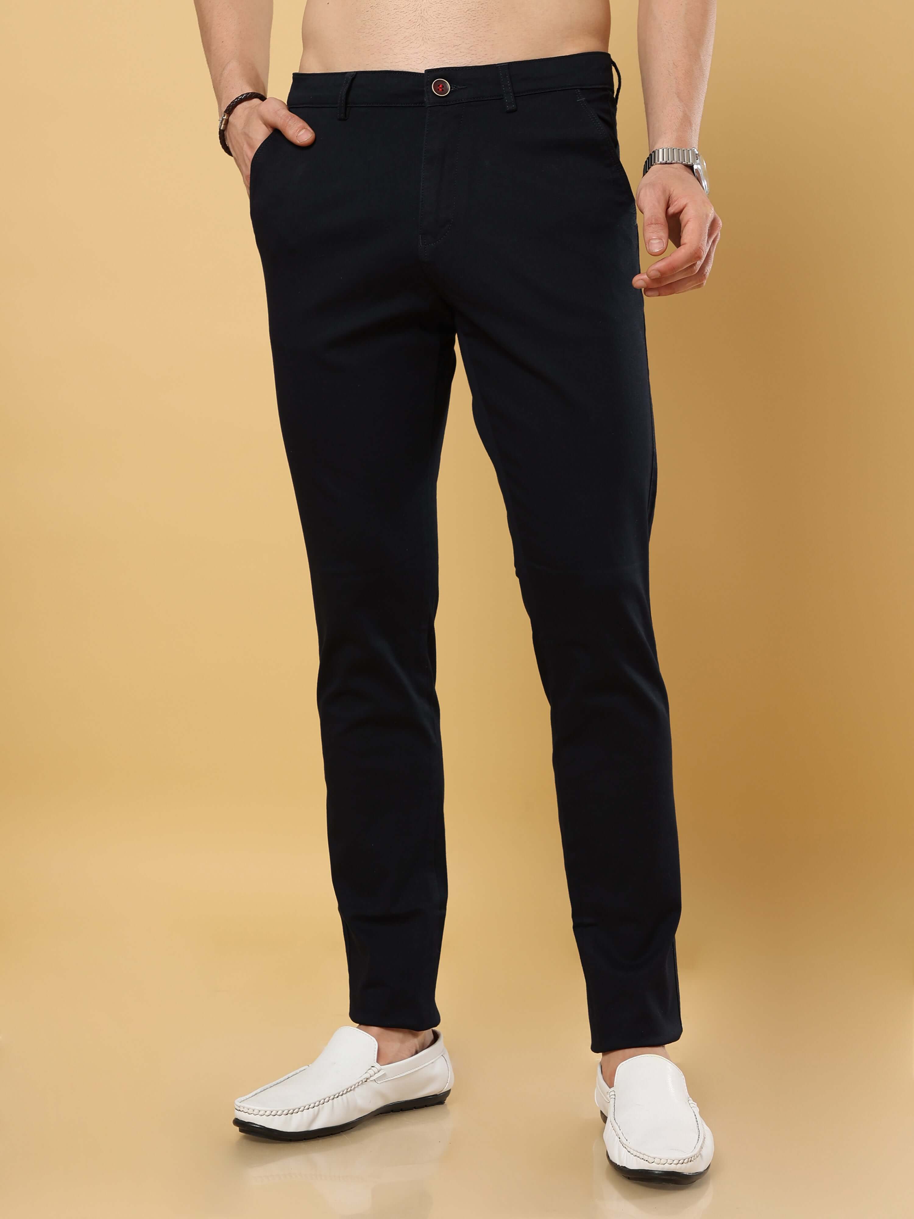 Navy Chino Pants