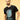 Round Grey/D.Green Chest Print Crew Neck T-Shirt_ T-Shirt_ estilocus