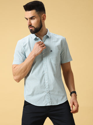 Sky Blue Aop Shirt shop online at Estilocus. DETAILS & CARE This pure cotton AOP shirt is a stylish go-to for laidback days. Cut in a comfy regular fit, with a classic button-down front and chest pocket. 100% premium cotton full sleeve AOP AOP slip shirt