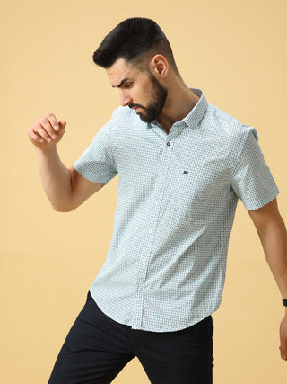 Sky Blue Aop Shirt shop online at Estilocus. DETAILS & CARE This pure cotton AOP shirt is a stylish go-to for laidback days. Cut in a comfy regular fit, with a classic button-down front and chest pocket. 100% premium cotton full sleeve AOP AOP slip shirt