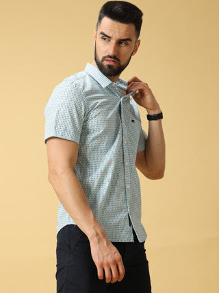 Sky Blue Aop Shirt shop online at Estilocus. DETAILS & CARE This pure cotton AOP shirt is a stylish go-to for laidback days. Cut in a comfy regular fit, with a classic button-down front and chest pocket. 100% premium cotton full sleeve AOP AOP slip shirt