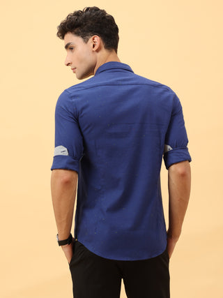 Lapis Blue Semi Casual Full sleeve shirt | Men's Shirt shop online at Estilocus. Buy Lapis Blue Semi Casual Full Sleeve shirts in different sizes online. Shop For Men with a wide range of latest collections Only at Estilocus. *Free Shipping * COD * Easy r